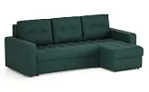 Диван угловой Тренто Leonardo 11 темно-зеленый - превью 2 Диван угловой Тренто Leonardo 11 темно-зеленый - превью 2