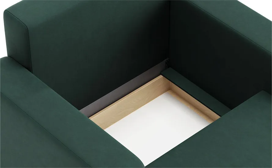 Кресло-кровать Баден Leonardo 11 тёмно-зелёный - 7 Кресло-кровать Баден Leonardo 11 тёмно-зелёный - 7